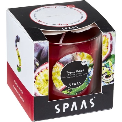 Spaas Ароматна свещ в кутия за подарък Spaas, тропически плодове (1031001)