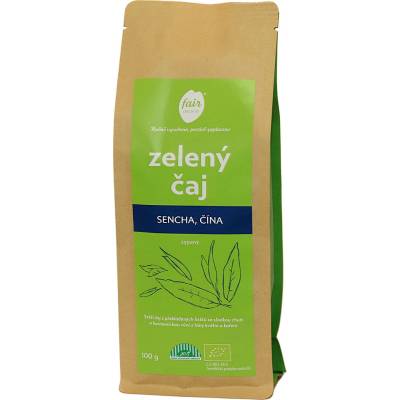 Fairobchod Bio zelený čaj Sencha z Číny sypaný 100 g