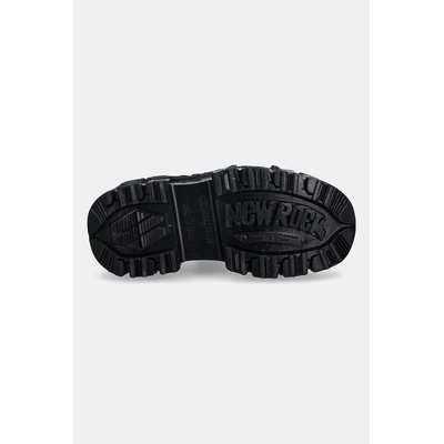 New Rock Кожени маратонки New Rock ITALI NEGRO, TANK NE (M.TANK120NSHLACE.S1)