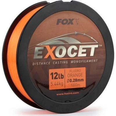 Fox Exocet Fluoro Orange Mono 1000 m 0,30 mm 6,5 kg