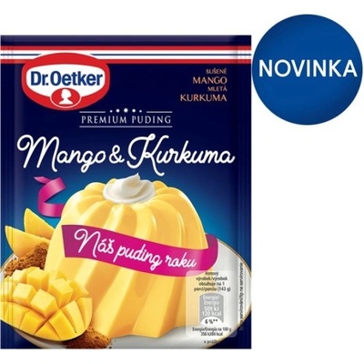 Dr. Oetker Premium Puding Mango & kurkuma 40 g