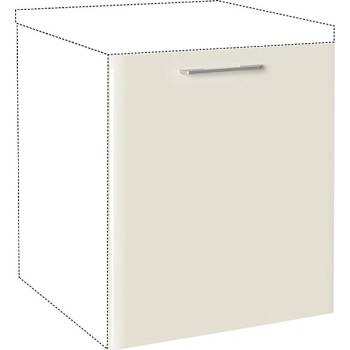 Matis Врата за съдомиялна машина с дръжка IN MDF Mask 60x72 бежов гланц