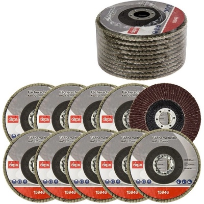 Dema Lamelový vějířový brusný kotouč 125 mm K60 15946D 10 ks