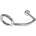 Rouge Stainless Steel Cock Ring and Anal Probe