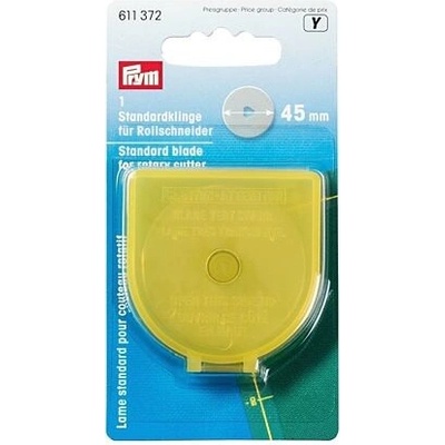 PRYM Náhradní čepel do řezacího kolečka 611372 PRYM, rovná čepel, průměr 45mm 1 kus v balení