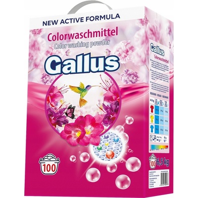 Gallus Color prací prášek na barevné prádlo 100 PD 6,5 kg
