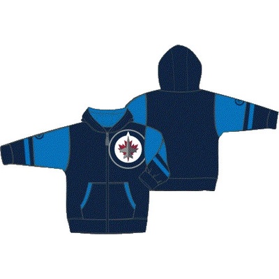 Outerstuff dětská mikina Winnipeg Jets Faceoff Colorblocked Fleece Full-Zip