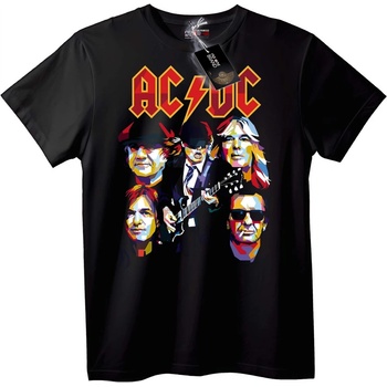 NOONEBRAND Тениска AC/DC Членове на Групата - 2XL, Black