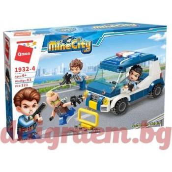 Image 1 of Qman Конструктор qman Патрулна кола 1932-4 (q1932-4)