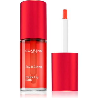 Clarins Water Lip Stain гланц за устни с матиращ ефект с хидратиращ ефект цвят 02 Orange Water 7ml