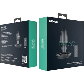 Nexus BEAT - анален вибратор (черен)