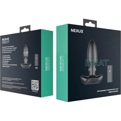Nexus BEAT - анален вибратор (черен)
