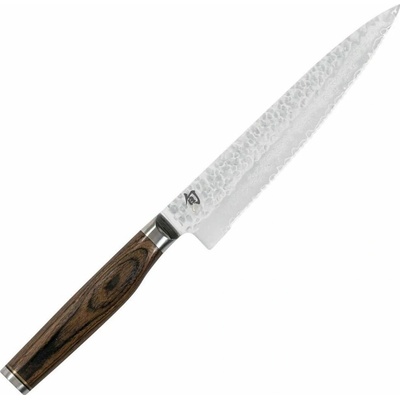 Kai Univerzálny nôž TDM-1722 Shun Premier Tim Mälzer so zúbkovaným ostrím 16 cm