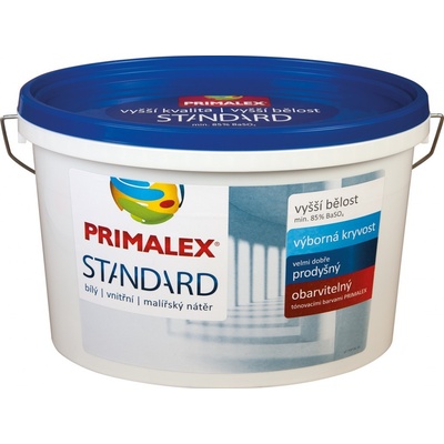 PRIMALEX ŠTANDARD VNÚTORNÝ MALIARSKÝ NÁTER BIELY 15+3KG