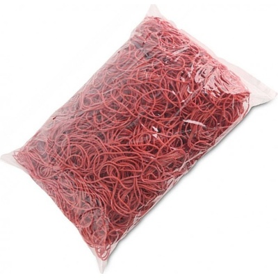Gumičky červené 1 kg tl. 5 mm, O 10 cm – Zbozi.Blesk.cz