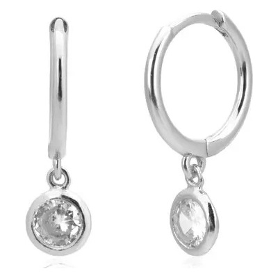 Majya stříbrné náušnice SHEILA 10395