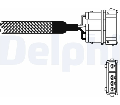 Lambda sonda DELPHI ES10976-12B1 (ES1097612B1)