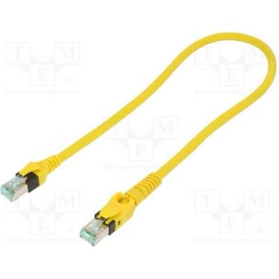 Harting 09488447745005 Patch S/FTP Cat 6a lanko Cu 0,5m žlutý