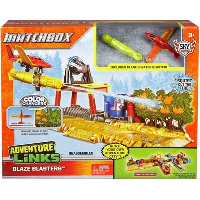 Mattel Matchbox letadla změna barvy hrací sada