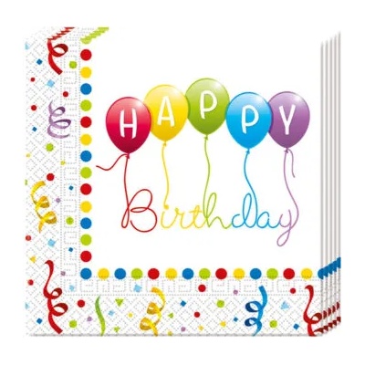 Procos Салфетки - Happy Birthday 20 бр