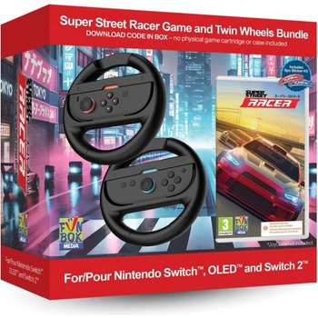 Funbox Media Super Street Racer [Twin Wheels Bundle] (Switch)
