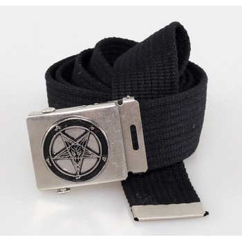 Black & metal колан pentagram - Черен - bm004