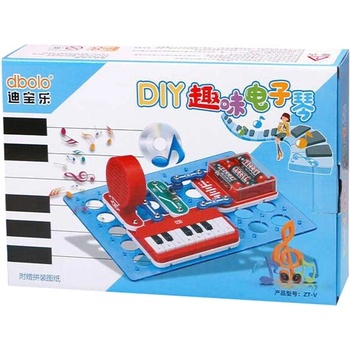 DBolo Eксперимент с електрически вериги за изграждане на пиано за деца (dbzt-d)