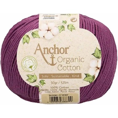 Anchor Organic Cotton 240 Švestková