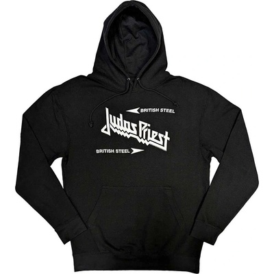 Judas Priest mikina British Steel Logo Čierna