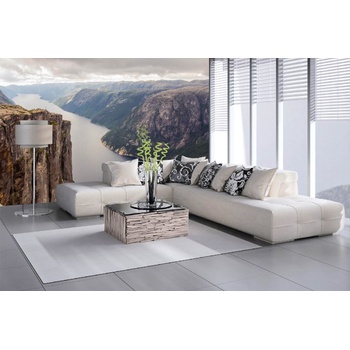 DIMEX ART s. r. o Самозалепваща се флизелинова фототапета люзефиорден, норвегия 375 x 250 см