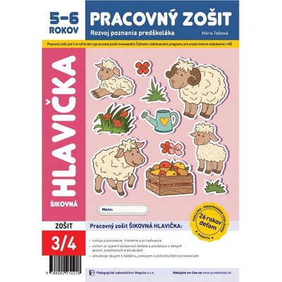 MŠ PREDPREDAJ Šikovná hlavička pracovný zošit 5-6 (2024, 26. edícia)