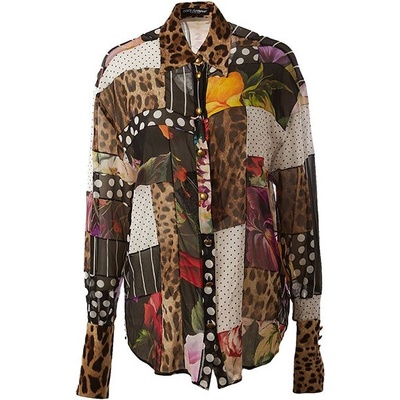 Dolce&Gabbana Риза с дълъг ръкав Dolce & gabbana 743953 Long Sleeve Shirt - Multicolor