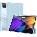 Dux Ducis Xiaomi Pad 8 Pro / Pad 8 / Pad 7 Pro DUX DUCIS TOBY калъф със стойка, с ефект на кожа, активен FLIP, държач за стилус, СВЕТЛОСИНЬО (GP-168770)