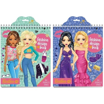 Moxy Книжка за моден дизайн, 20 листа, асорти, 48 броя (5525122316)