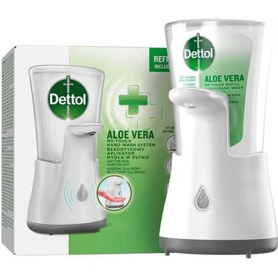 Dettol Bezdotykový dávkovač mydla 250 ml Jemná aloe