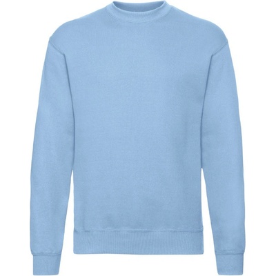 Fruit of the Loom Classic Set-In Sweat světle modrá
