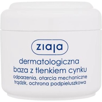 Ziaja Dermalogical Base With Zinc Oxide успокояваща дерматологична основа с цинк 80 g унисекс