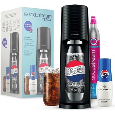 SodaStream TERRA Black Pepsi Mpack