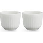 Kähler Design Комплект от 2 чинии за яйца от бял порцелан Hammershoi, ⌀ 8 cm Hammershøi - Kähler Design (693025)