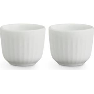 Kähler Design Комплект от 2 чинии за яйца от бял порцелан Hammershoi, ⌀ 8 cm Hammershøi - Kähler Design (693025)