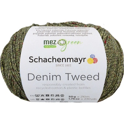 Schachenmayr Denim Tweed 72 Šedozelená