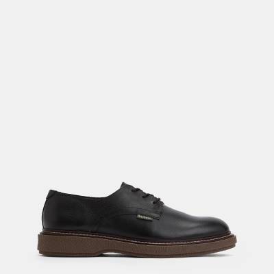Barbour Обувки Barbour Men's Harefield Derby Shoes - Black BK51