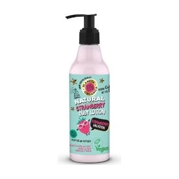 Planeta Organica Strawberry Vacation jemné hydratační tělové mléko 250 ml