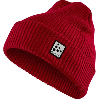 Craft Core Rib Knit čiapka červená