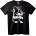 NOONEBRAND Тениска Градски стил Proof - 6XL, Black