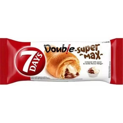 7Days croissant supermax cocoa-vanilla fillings 110 g