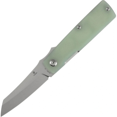 Tenable Higonokami Stonewashed D2 with Jade G10 handle B2135A4