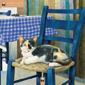 Flame Tree Publishing Ivory Cats by Lesley Anne Ivory Wall Calendar 2027 (Art Calendar) | WALL