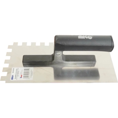 Hladítko nerezové 270x130 mm zub 12mm plastová rukojeť MAGG NH0406