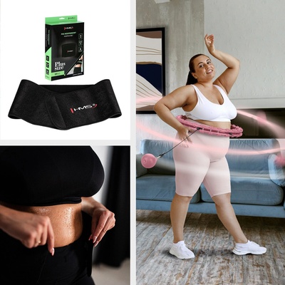 HMS HHW11 plus size růžová + zeštíhlující pás – Zboží Dáma